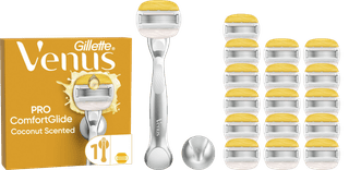 Gillette Venus Pro ComfortGlide + 16 Ersatzklingen