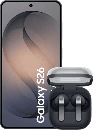 Samsung Galaxy S26 256GB Schwarz 5G Enterprise Edition + Samsung Galaxy Buds4 Pro Schwarz