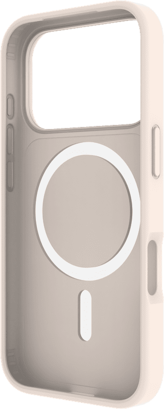 BlueBuilt MagSafe Hülle iPhone 18 Pro Beige + Powerbank 5.000 mAh Grau