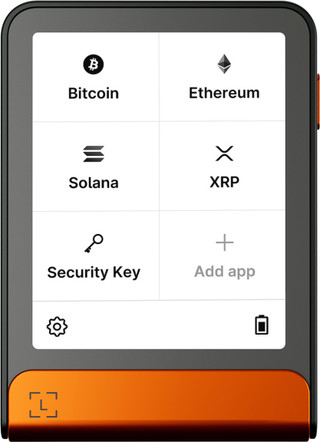 Ledger Flex Orange inkl. Recovery Key
