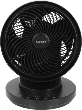 Eurom Vento 3D Silent Comfort Black
