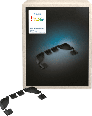 Philips Hue Play Gradient LED-Streifen Montagehalterung