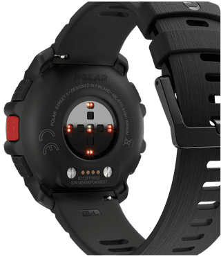Polar Street X Schwarz 45 mm