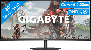 GIGABYTE MO34WQC36 QD-OLED Curved