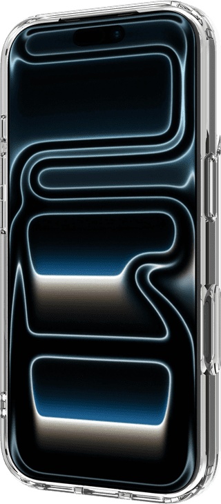 BlueBuilt MagSafe Hülle mit Ständer iPhone 18 Pro Transparent + Powerbank 5.000 mAh Grau