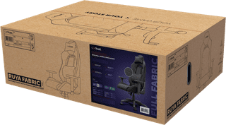 Trust GXT 723 Ruya Gaming-Stuhl Grau