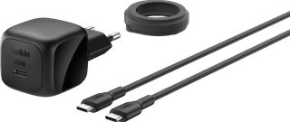 Belkin UltraCharge Modulare kabellose Ladestation Qi2 25 W Schwarz