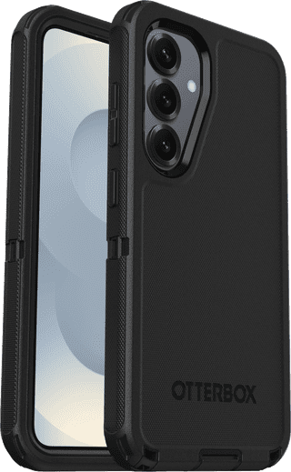 OtterBox Defender Samsung Galaxy S25 Back Cover Black
