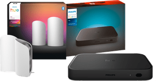 Philips Hue Play Wall Washer Weiß - Doppelpack + HDMI Sync Box 8K