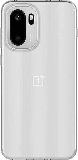 Just in Case Soft Design OnePlus 15R Back Cover Transparent