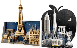 LEGO New York und Paris Set 21066 + 21064