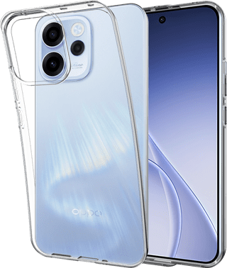 Just in Case Soft Design OPPO Reno15 F Back Cover Transparent