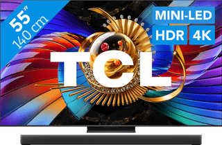 TCL SQD Mini LED 55" 80L (2026) + TCL A65K