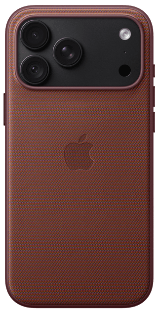 Apple iPhone 18 Pro Max Funktionsgewebe Backcover mit MagSafe Bordeauxrot