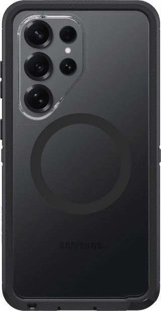 Otterbox Defender Samsung Galaxy S26 Ultra Backcover mit Magnet Transparent mit schwarzem Rand