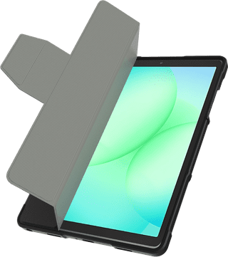 Just in Case Samsung Galaxy Tab A11/A9 Plus ArmorElite Book Case Schwarz
