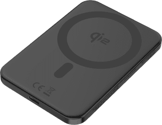 BlueBuilt Wireless Powerbank mit Qi2 und MagSafe 5.000 mAh mit Schnellladen 20 Watt Grau