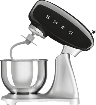 SMEG SMF04BLEU Schwarz