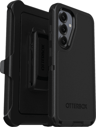OtterBox Defender Samsung Galaxy S25 Back Cover Black