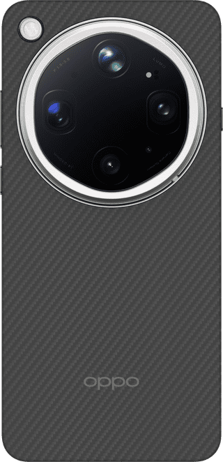 OPPO Find X9 Ultra Backcover mit Magnet Schwarz