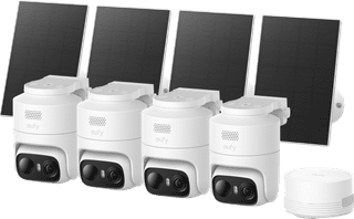 eufyCam C37 4K 4er-Pack + HomeBase Mini