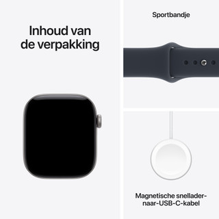 Apple Watch Series 12 42mm Gray Sport Band S/M