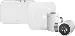 tado Kabelloser Smart-Thermostat X Multiroom Starterset 2. Generation (2 Thermostatköpfe)