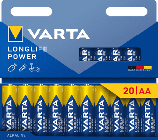 Varta Longlife Power AA Pack 20 Stück