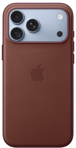 Apple iPhone 18 Pro Max Funktionsgewebe Backcover mit MagSafe Bordeauxrot
