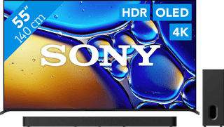 Sony Bravia 8 II 55 Zoll QD-OLED (2025) + Sony Bravia Theatre Bar 7 Schwarz
