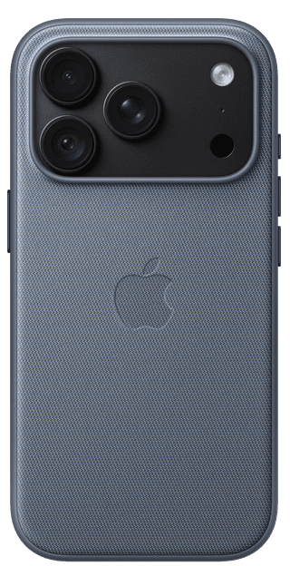 Apple iPhone 18 Pro Funktionsgewebe Backcover mit MagSafe Blau