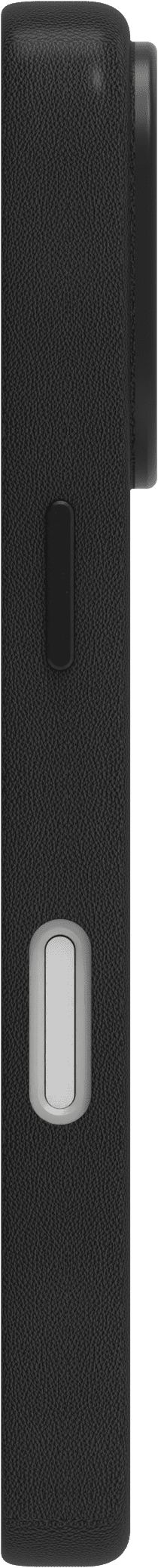 BlueBuilt Backcover mit MagSafe iPhone 18 Pro Leder Schwarz