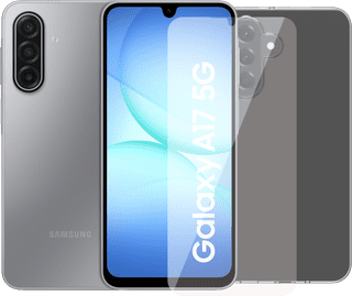 Samsung Galaxy A17 128GB Grau 5G + Zubehörset