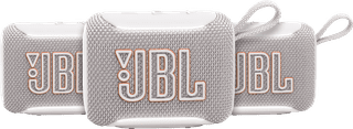 JBL Go 5 Weiß 3er-Pack
