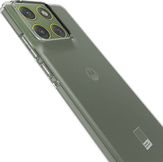 Just in Case Soft Design Motorola Edge 70 Back Cover Transparent