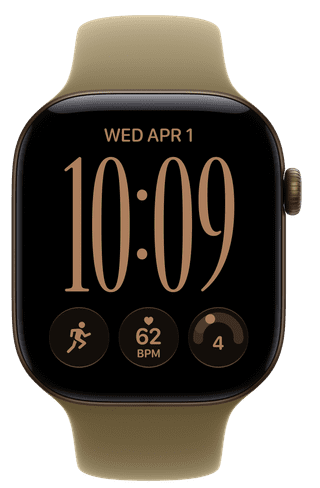 Apple Watch Series 12 46mm Dark Bronze Sport Band M/L