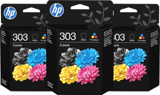 HP 303 4-Farben-Paket (3 Stück)