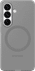 Samsung Galaxy S26 Plus Backcover aus Silikon mit Magnet Grau
