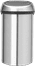 Brabantia Touch Bin 60 Liter Edelstahl Fingerprint Proof Edelstahl (fingerprint proof)