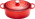 Le Creuset Ovaler Bräter 27 cm Kirschrot Rot