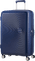 American Tourister Soundbox Expandable Spinner 77cm Midnight Navy Blue