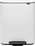 Brabantia Bo Pedal Bin 2 x 30 Liter White Weiß