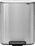 Brabantia Bo Pedal Bin 2 x 30 Liter Edelstahl Fingerprint Proof Edelstahl (fingerprint proof)