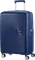 American Tourister Soundbox Expandable Spinner 67cm Midnight Navy Blue