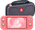 Nintendo Switch Lite Korallrot + Bigben Offizielle Nintendo Switch Lite Schutztasche Rosa
