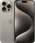 Refurbished iPhone 15 Pro Max 256GB Titan Natur (Sehr gut) Grau