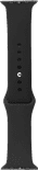 BlueBuilt Silikonarmband Schwarz für Apple Watch 44/45/46 mm