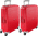 Samsonite S'Cure Spinner 55cm Crimson Red Duo Suitcase Set