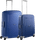 Samsonite S'Cure Spinner 55cm + 69cm Dark Blue Suitcase Set