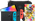 Nintendo Switch OLED Blau/Rot + Mario Party Jamboree + BlueBuilt Schutzhülle Blau, Rot